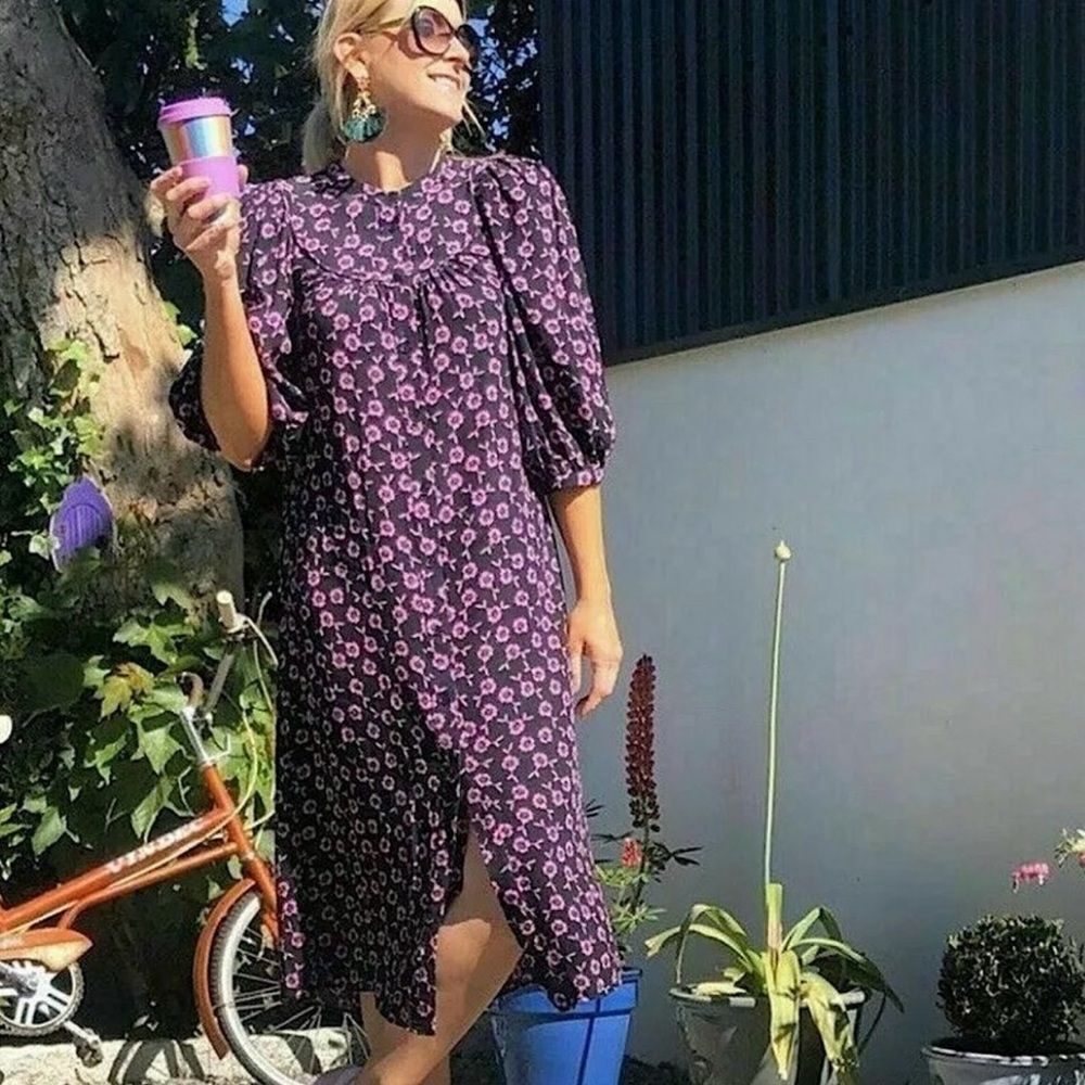 ZARA Maxi Dress Floral Size XS • BLOGGER FAVORITE •
